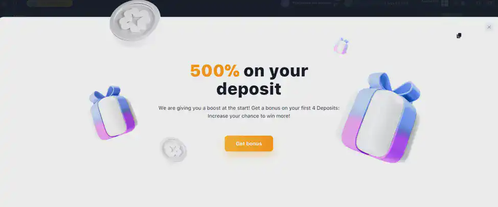 Lucky Star First deposit bonus